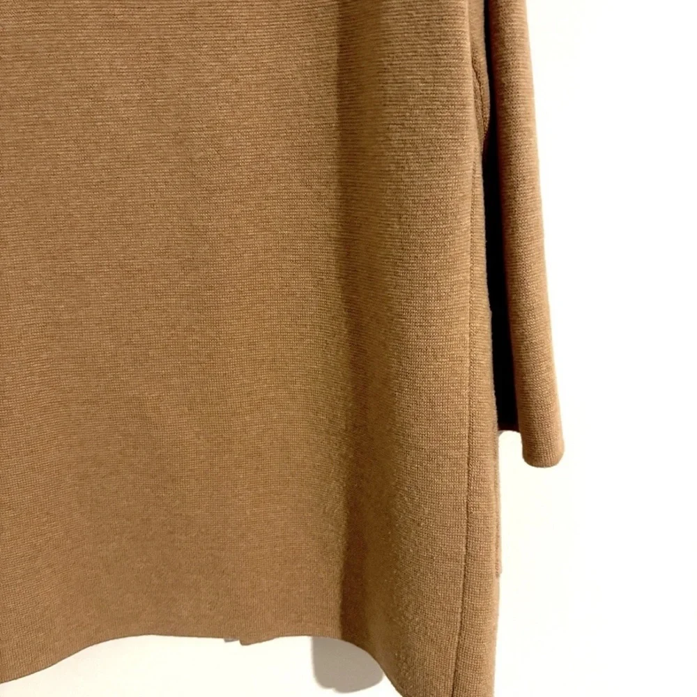 J. Crew Beige Knit Cardigan Preppy Women Cozy Sweater Blazer Sz S Tan Minimalist